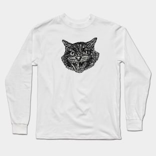 Black cat Long Sleeve T-Shirt